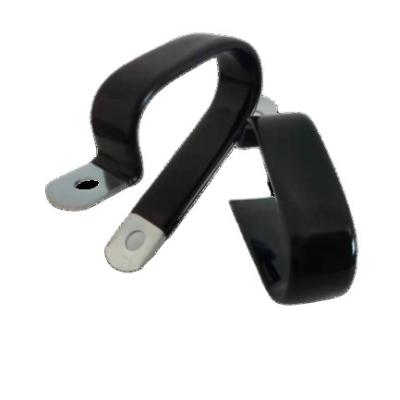 China Stainless Steel Professional Design PVC Saddle High Quality Galvanized Cable Clamp for sale