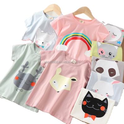 China Children's clothing fashionable girl clothes baby wear girlT summer wear comfortable QUICK DRY shirt children for sale