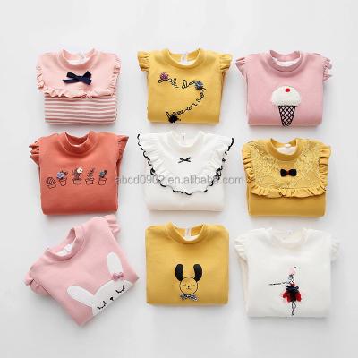 China Anti-wrinkle Cute Children's Clothing Baby Cartoon Sweater Girl Warm Comfortable Sweater for sale