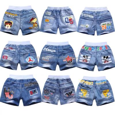 China Color Fade Proof High Quality Kids Boys Stretch Jeans Shorts Wholesale At Discounted Prices for sale