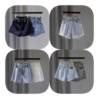 China QUICK DRY new summer women's cropped jeans trend goes with wholesale women's shorts manufacturers for sale