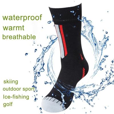 China Crew Sports Waterproof 100% Breathable Socks with Thermolite Coolmax Merino Thermal Line for Ski Cycling Hunting Fishing Hiking Outdoor for sale