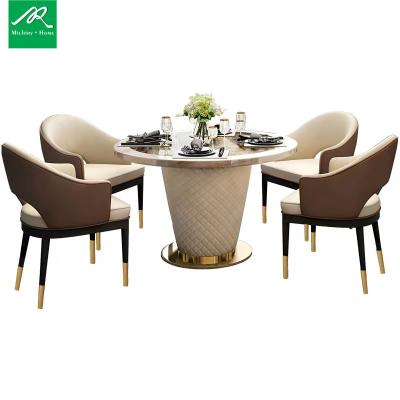 China European Modern Nordic Marble Table Round Table Household Table for sale