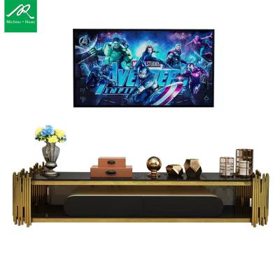 China Gold-plated TV cabinet light luxury household high quality modern TV cabinet of the small for sale