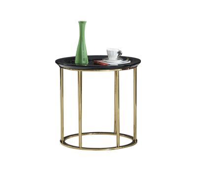 China Hot Selling Modern Class Style Design Side Table New Nordic Gold for sale