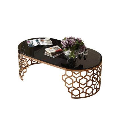 China 2021 New Design Coffee Table Fashionable Luxury Marble Coffee Table Home Coffee Table for sale