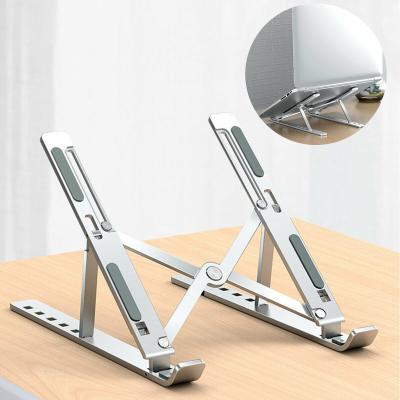 China Hot Sales Dask 2021 Laptop Stand OEM Desktop Portable Tablet Stand Aluminum Laptop Stand for macbook for sale