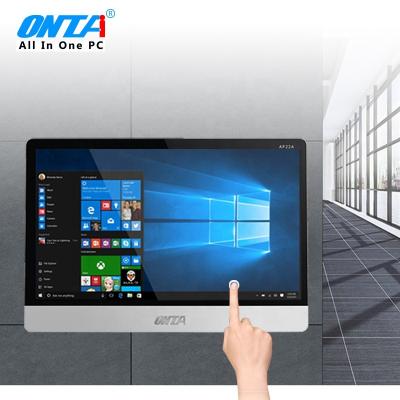 China Touch Screen 19 Inch PC Core I3 i5 i7 Core 4GB RAM 128GB SSD 1TB HDD All-in-one Game Console All-in-One Desktop with Touch Screen Functi for sale