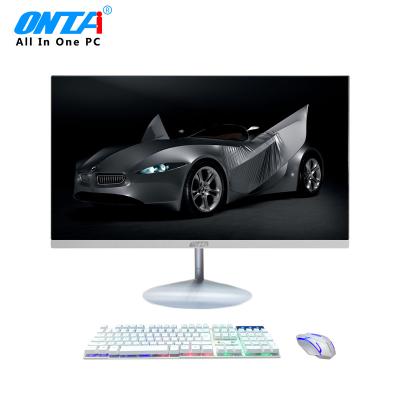 China Build In Camera 23.6 Inch Anti-peep Monitor Desktop Computer Set Desktop PC Computer i5 i7 for sale