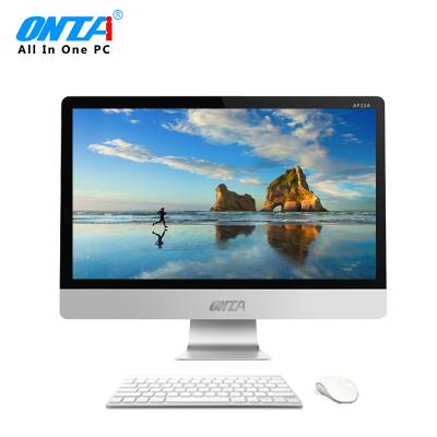 China Building In Camera Cheap 23.6 Inch PC Desktops Alle In einem Computer AIO Assemble Core i5 i7 PC Windows 10 for sale