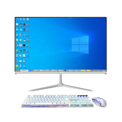 China USB Port 23.8 Inch HD Graphics Core CPU I3 I5 I7 Efficient Desktop All-in-One PC AIO Home Office Computer OEM for sale