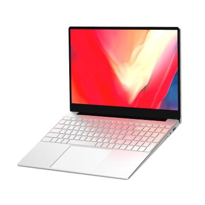 China Latest Keyboard 2021 Backlit Silver White Sliver Fingerprint Open Laptop Core i5 Memory 128g256g512 Customized For Students And Business Office for sale