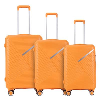 China Travel business fashion luggage wanxiang wheel access box men and women pp bottom access box for sale