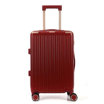 China 2020 ABS factory wholesale can be customized 100%ABS+PC portable universal wheel trolley suitcase set for sale