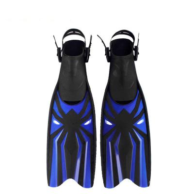 China Wholesale Customized Brand Logo Print Custom Freediving TPR Foot Pouch Scuba Diving Fins for sale