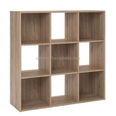 China (Others) Adjustable 9 CUBE 3X3 SHELF BOOKCASE FOR OFFICE STORAGE USE for sale