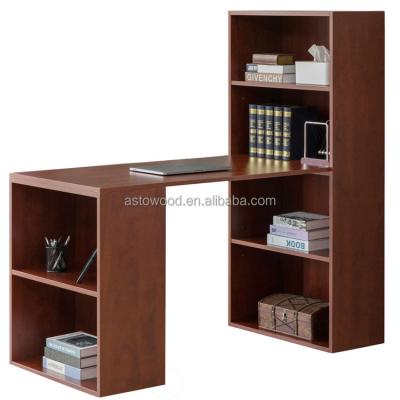 China (Adjustable Storage Other) 6 Shelf Office Computer Desk In Black Color for sale