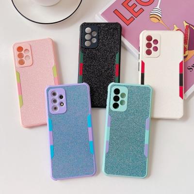 China Luxury Anti-drop Bling Case For Samsung Galaxy A50 A30 A70 A20 A10 M10 S20 S10 Plus Note 20 Pro Glitter 10 Soft Cover for sale