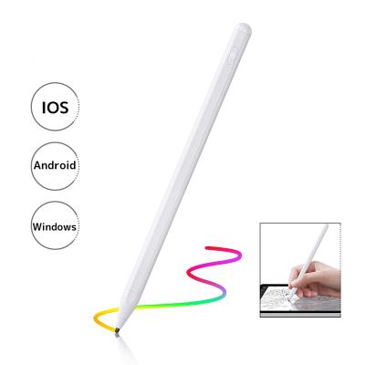 China New Design P3 Sensitive Magnesium Capacitive Active S Pen Tablet Pencil With Point Tip Aluminum Alloy Capacitive Active Pen Tablet Pencil With Point Sensitive Tip For Apple Ipad for sale