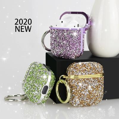 China For AirPods pro 2 3 pods pro 2 3 Bling Diamond Hard Shell Protective Cover Luxury Earphone Cases for Apple AirPods pro 2 1 cute case for pro 2 3 pods Bling Diamond Hard Shell Protective Air pods Cover 'AirPods for sale