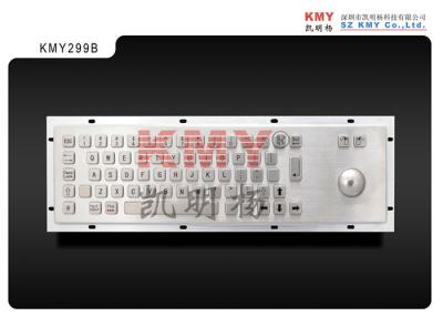 China 65 Keys Information Touchpad Metallic Keyboard ROHS 392 X 110mm for sale