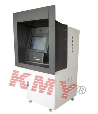 China LCD ATM Wall Mounted Kiosk Machine With Cash Acceptor And Card Reader for sale