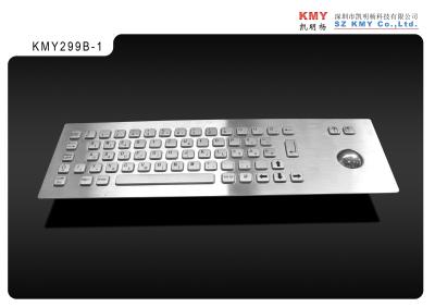 China Kiosk Metal Keyboard With Trackball for sale