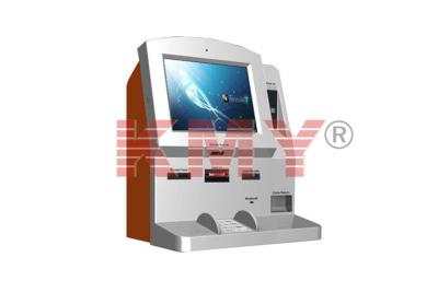 China Intelligenter elektronischer Desktop mit Metalltastatur-wechselwirkendem Informations-Kiosk für Zahlung zu verkaufen