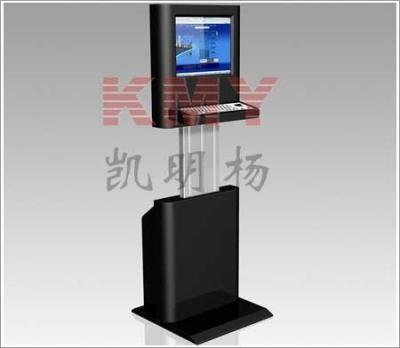 China Höhen-justierbarer wechselwirkender Informations-Kiosk mit Metalltastatur zu verkaufen