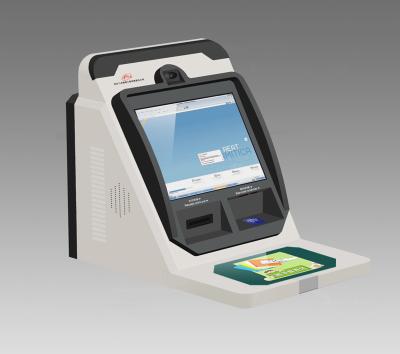 中国 Touch Screen Desktop Banking Kiosk With Cash Acceptor 販売のため