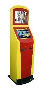 China Dual Screen Touch Video Game Kiosk , Information Inquiry Signage LCD Display for sale