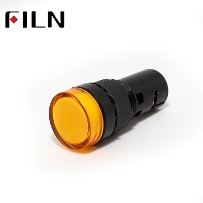 China FILN AD22-16DS 16mm 12v 24v 110v 220v LED Signal Power Indicator Light Signal Lamp Plastic Plastic Pilot Lamp for sale