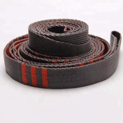 China High strength variable webbing flat polyester webbing longer python strap for outdoor sports sling stuff sack and hang tags for sale