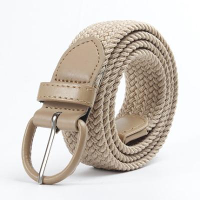 China 3.2 Cm Wide Canvas Fabric Waist Belt Girls Military Training For Jeans Simple And Versatile Korean Skirt for sale