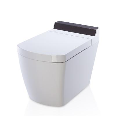 China Automatic Operation New Home Bathroom Ceramic Intelligent Smart Toilet With Voice Function for sale