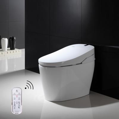 China Automatic Operation Good Price Factory Smart Toilet With Remote Control for sale