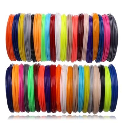 China 3D Pen 3D PLA Filament 10m/color For 3D Pen Refill 1.75mm 10 Meter/Pack 3D Drawing Material Non-Toxic High Strength for sale