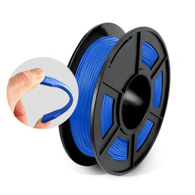 China FDM 3D Printer Flexible Full Colors TPU Filament 1KG 1.75MM Flexible 3D Filament 3D Printer Printing Material for sale