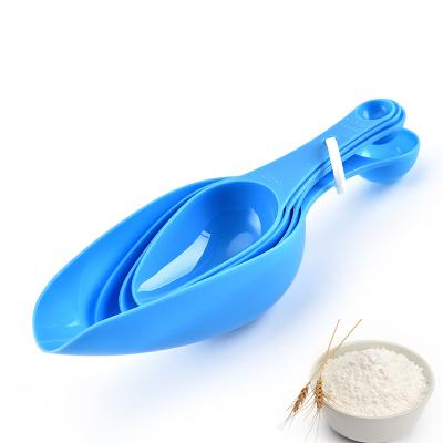 China Sustainable Multifunctional Home Cooking Tools Plastic Food Coffee Tea Measuring Cups Set for sale