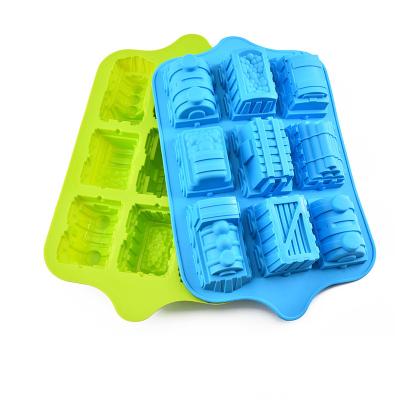 China Durable Diy 3d Silicone Mold High Temperature Resistance Non Stick Muffin Cake Molds for sale