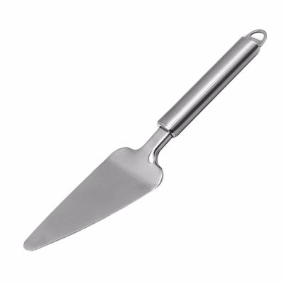 China Stainless Steel Spatula Serrated Edge Cake Server Blade Cutter Shovel Kitchen Pastry Baking Spatula and Pizza Server Cake Cutter for sale