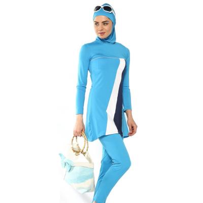 China Fashionable K09 Ladies Wholesale Muslim Breathable Long Sleeve Plus Size Swimwear for sale