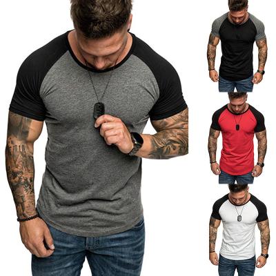 China Hot Selling Custom Anti-Wrinkle Round Neck Sport 100% Cotton Designs Short Sleeve Plus Size Men's T-Shirts for sale