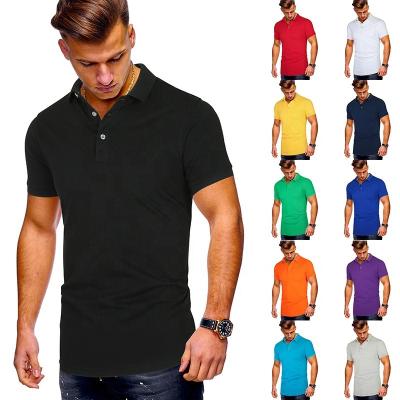 China Anti-Wrinkle Hot Sale Custom Sport Cotton Designs Short Sleeve Vintage Polo Shirts Plus Size Mens Shirts for sale