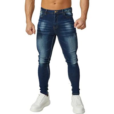 China Factory Supplier New Brand Breathable Casual Stretch Blue Stretch Plus Size Mens Jeans for sale