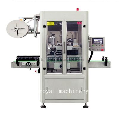 China Automatic Beverage PVC/PET/OPP Shrink Sleeve Thermal Bottle Labeling Machine For Drinking Water Line for sale