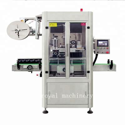 China Automatic Beverage Water Bottle Sleeve Shrink Labeling Machine for sale