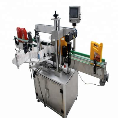 China Cup heat sensitive automatic self adhesive stick sticker labeling machine for cup bottle can tin for sale