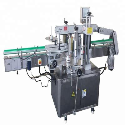 China manual beverage bottle label applicator/flat bottle label applicator for sale