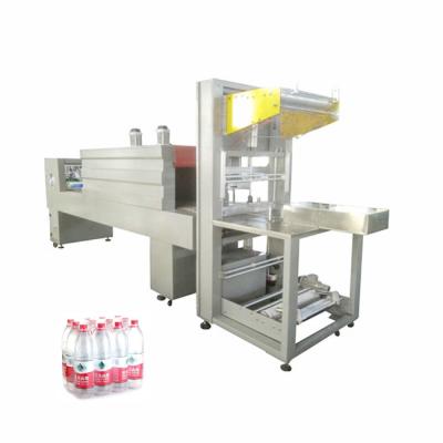 China New Design Semi Automatic Beverage PE Film Shrink Paper Wrapping Machine for sale